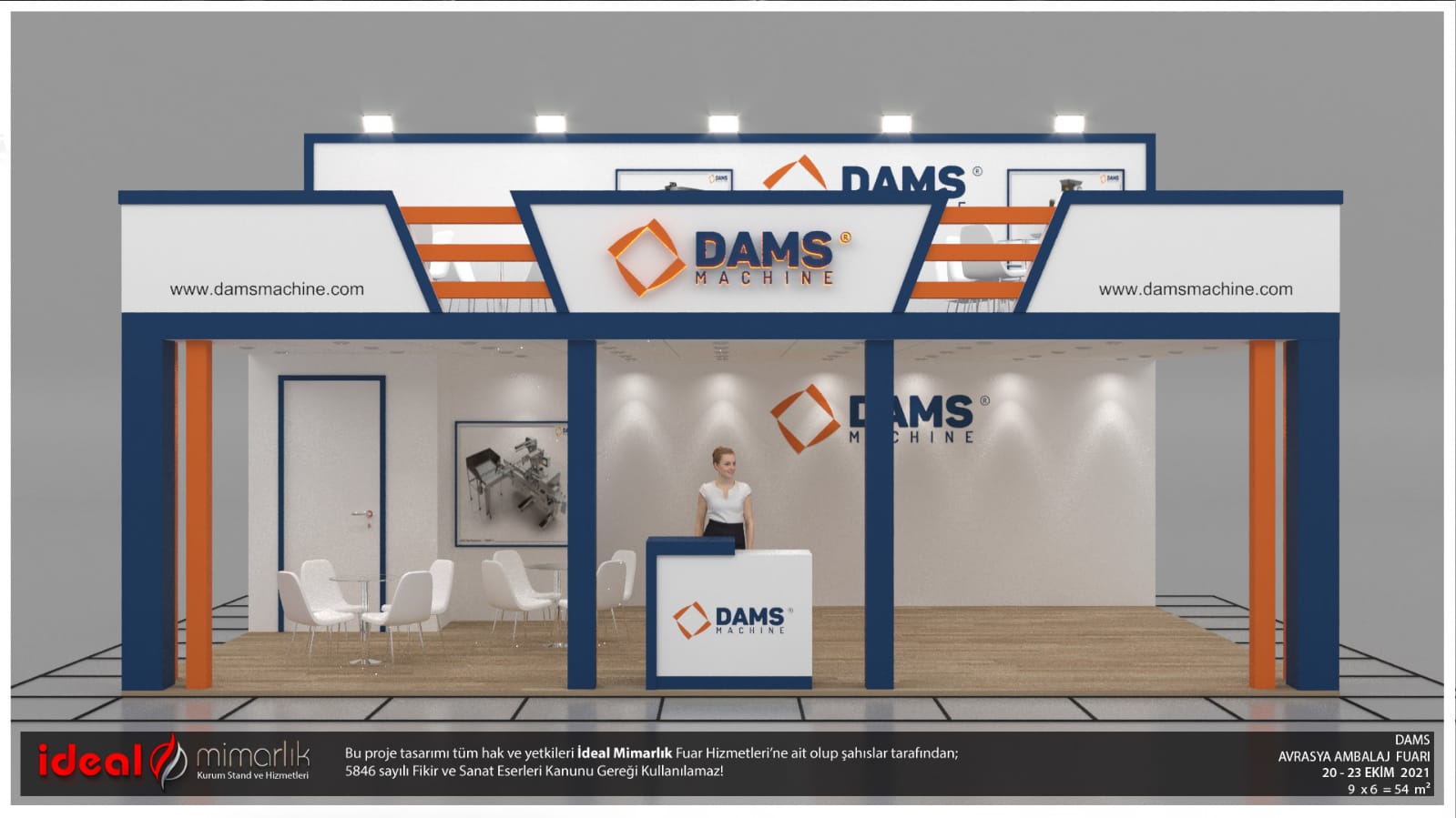 DAMS Makina |Avrasya Ambalaj İstanbul Uluslararası Fuarı, 20-23 Ekim 2021