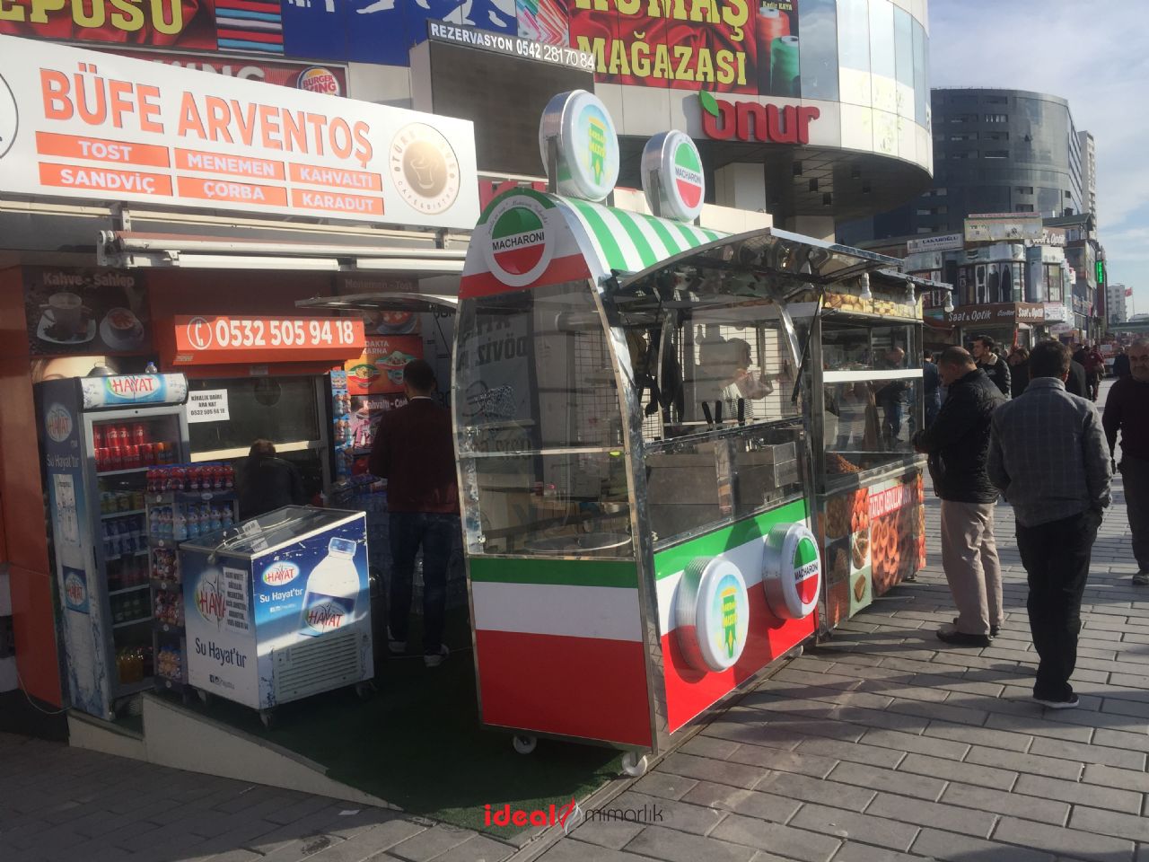 Outside Pasta - Egyptian Stand