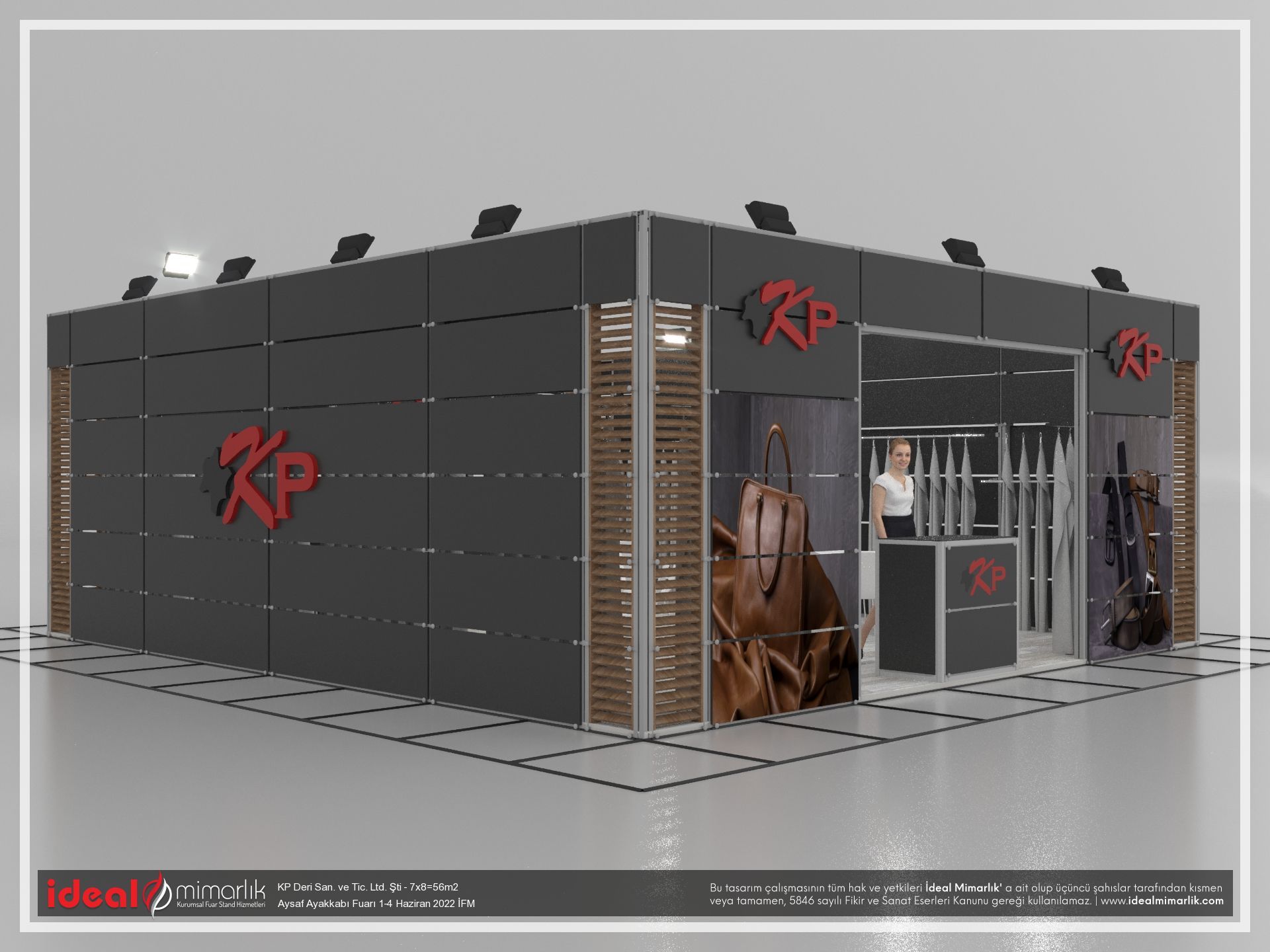 KP Deri San. ve Tic. Ltd. Şti |Aysaf Ayakkabı Fuarı 1-4 Haziran 2022 İFM