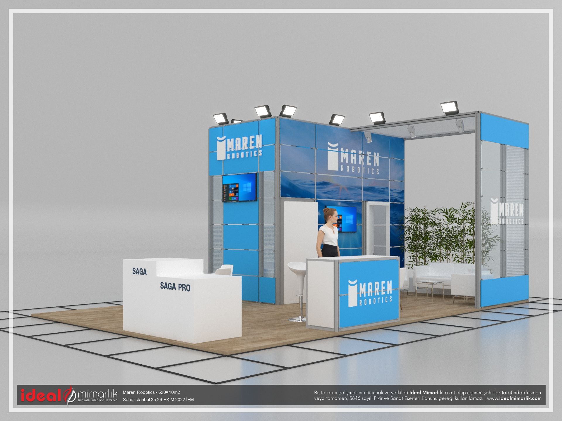 Maren Robotics |Saha istanbul 25-28 EKİM 2022 İFM