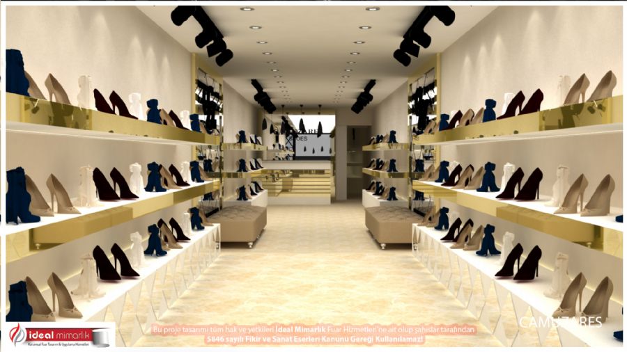 Merter Cazares Shoes Shop Design