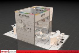 Maksima Fuar Standı Tasarımı | 28.02.2015 | Nimue Skin Technology