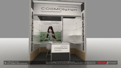 COSMOLUTİON |BEAUTY İSTANBUL FUARI 08-10 MAYIS 2024 | 2.12.2024 | 