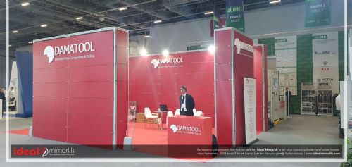 DAMA MAKINE LTD. STI. | Uygulanan Proje | Ahşap Fuar Standı | 29.04.2025 | 