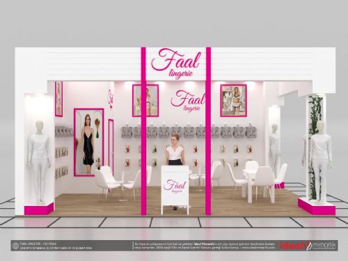 FAAL LİNGERİE |LİNEXPO İSTANBUL İÇ GİYİM FUARI 07-10 ŞUBAT 2024 | 23.10.2025 | 