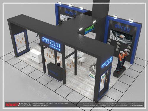 Güclü is Güvengligi Hird. Deri ve Konf. Ür. Elek san. Ve Tic. Ltd. Sti | Tasarım Proje | Maxima Fuar Standı | 4.03.2025 | 